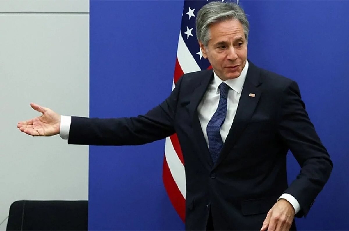    Госсекретарь США Энтони Блинкен.