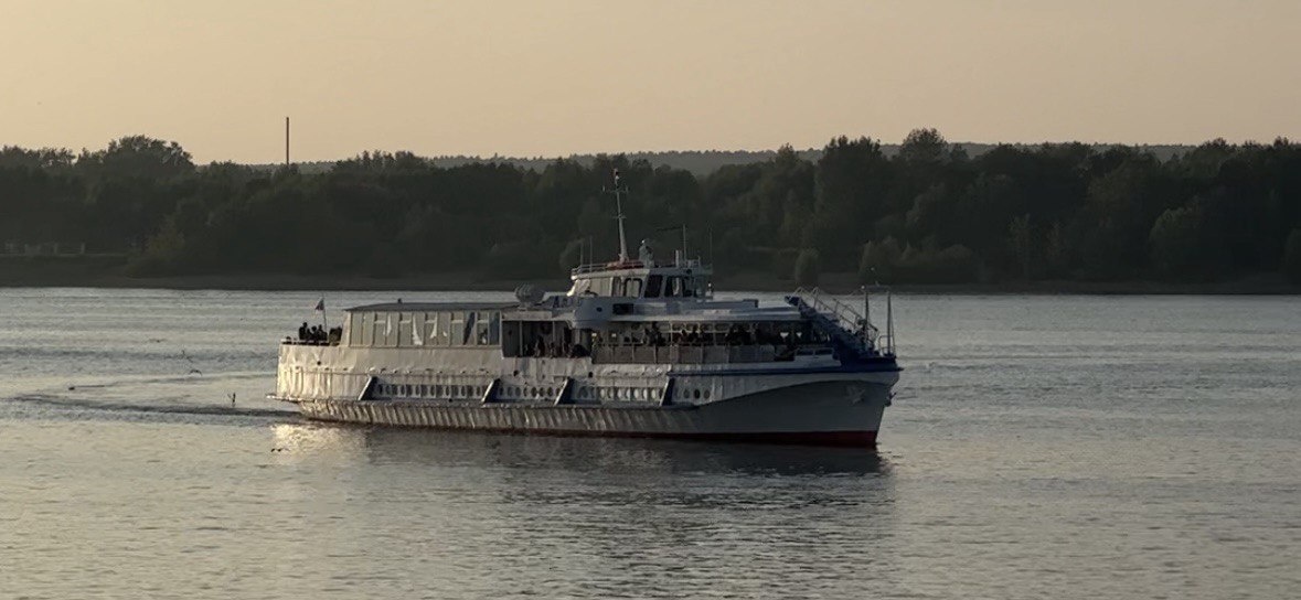 Вид на Каму с набережной