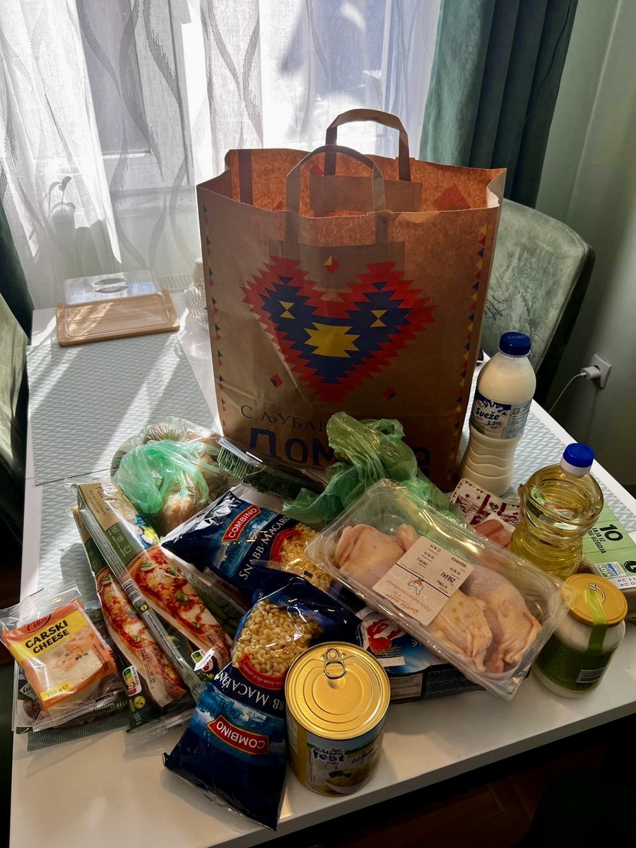 У нас практически постоянный набор продуктов 