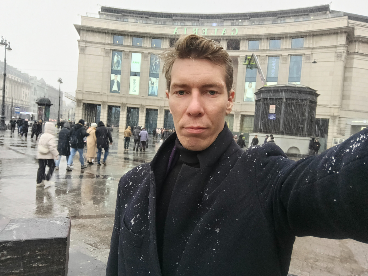 Второй снег сезона и первая поездка в центр (3 ноября) после рабочего октябрьского аврала.