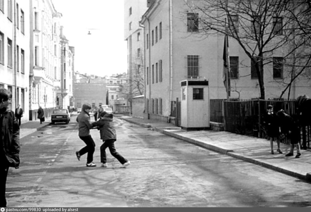 Столовый переулок, 1987 год. Из архива Александра Старостина.