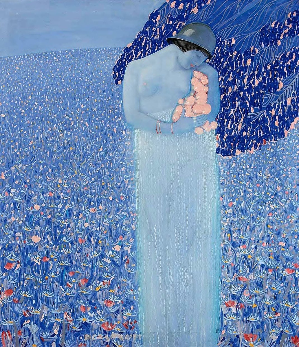 Феличе Казорати (итал. Felice Casorati, 4 декабря 1883, Новара — 1 марта 1963, Турин) — итальянский художник.
Феличе Казорати (итал. Felice Casorati, 4 декабря 1883, Новара — 1 марта 1963, Турин) — итальянский художник.

"For himself and his sky conceive and daughter".
Tempera on canvas, 1917. Private collection.