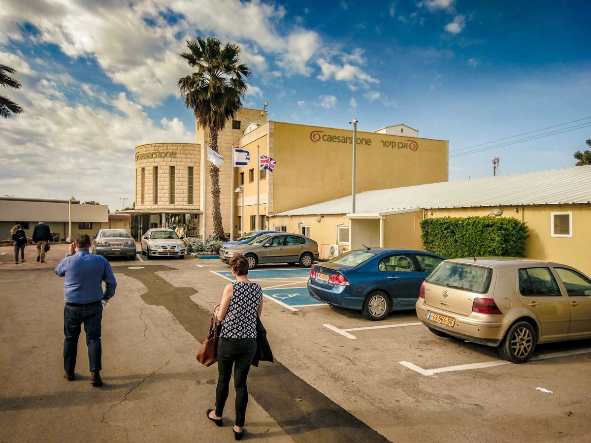 Завод Caesarstone в Кесарии, Израиль