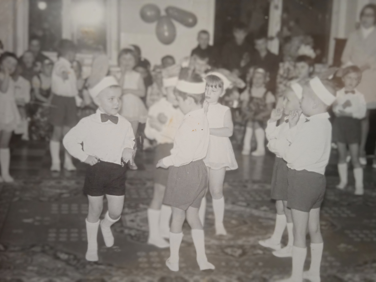 Калуга, 1974 год. Автор в детском саду.