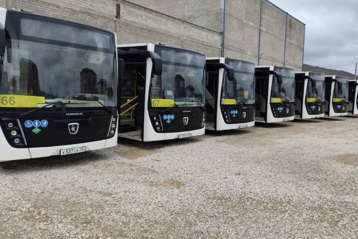    В Дагестан поступили 34 автобуса среднего и большого классов