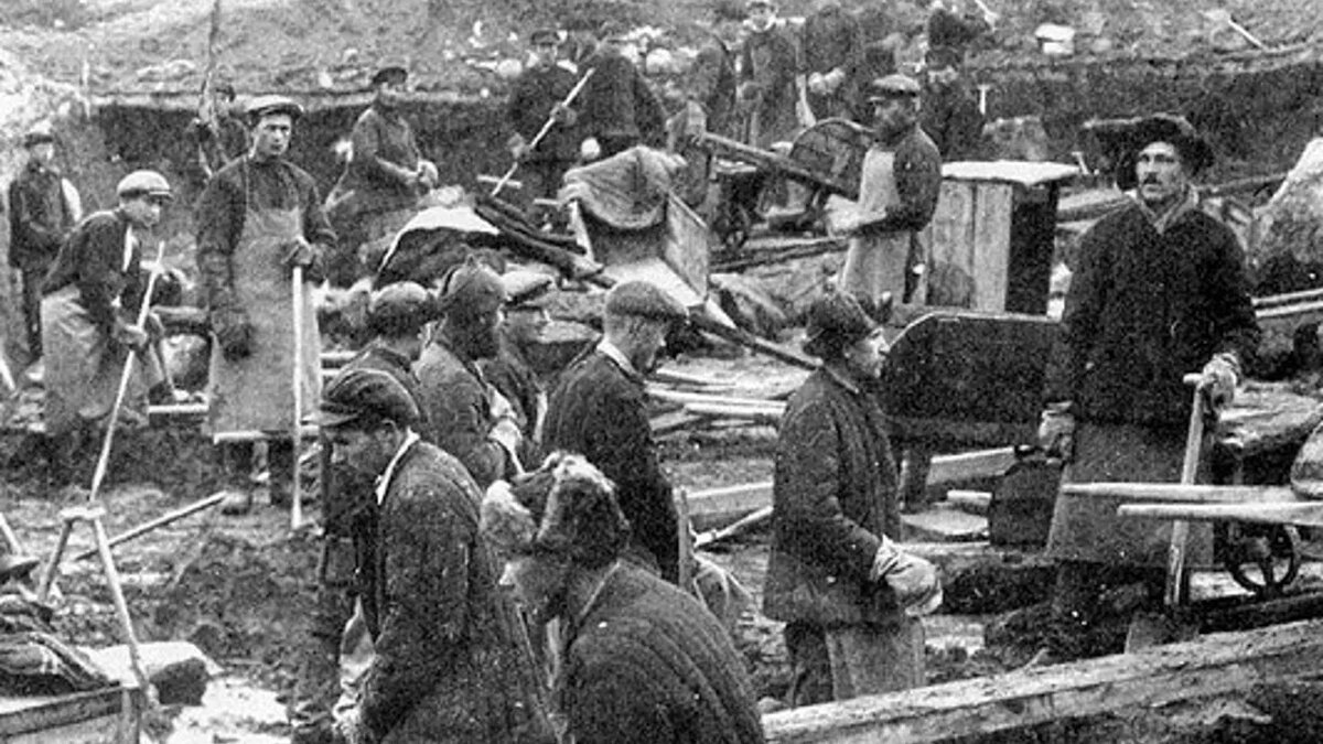 Заключенные ГУЛАГа. Фотография из открытого источника