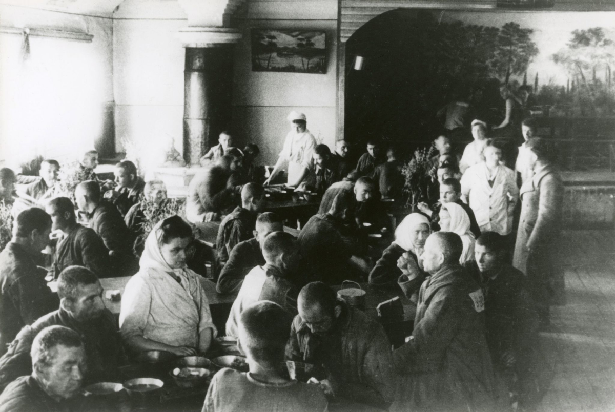 Воркута, исправительно-трудовой лагерь ГУЛАГ. Фотография из открытого источника