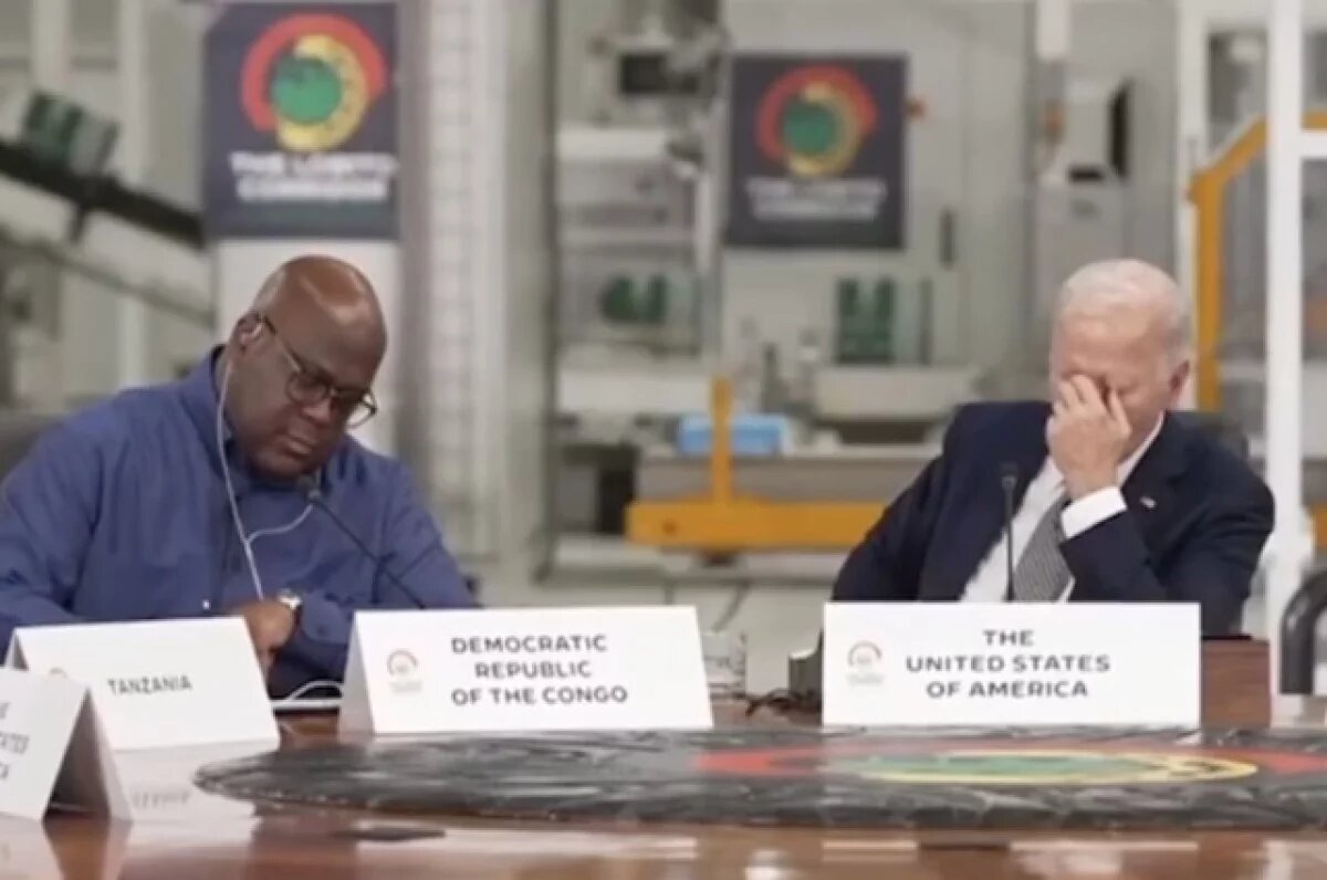    Metro: Байден заснул на встрече с африканскими президентами в Анголе