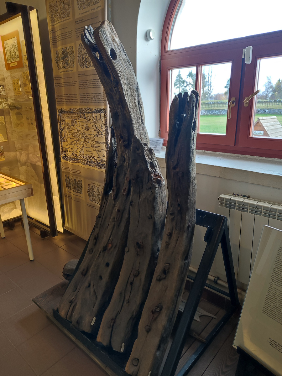 Экспозиция Краеведческого музея. Приозерск. 