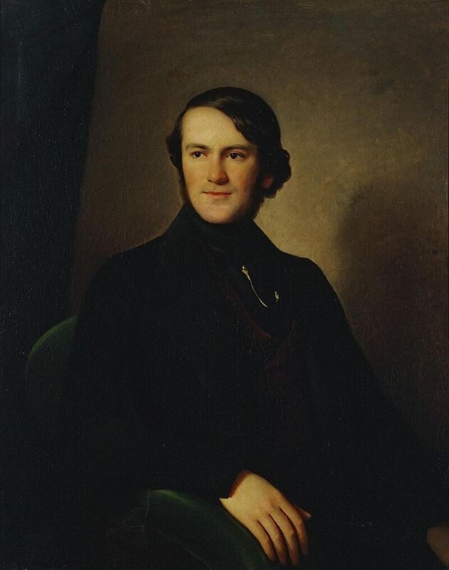    Штейбен К.К. Портрет барона Александра Штиглица (1840-е). Государственный Эрмитаж