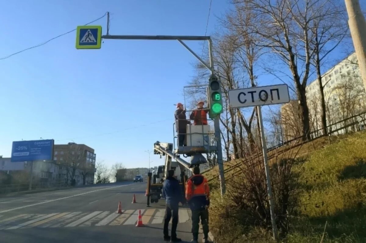    Больше 80 новых дорожных знаков появилось в ноябре во Владивостоке