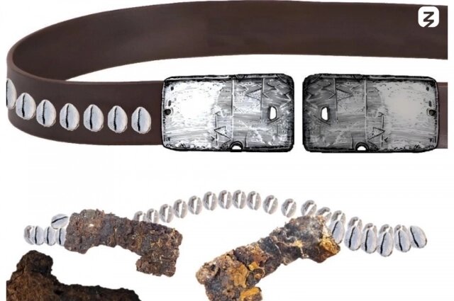    Известно, что раковины украшали мужской пояс. Фото: Российское общество Знание