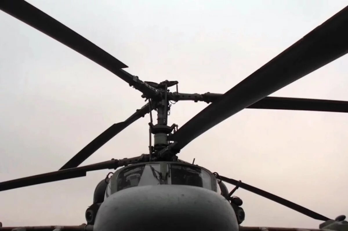    Ка-52М уничтожил опорный пункт с личным составом ВСУ в Курской области