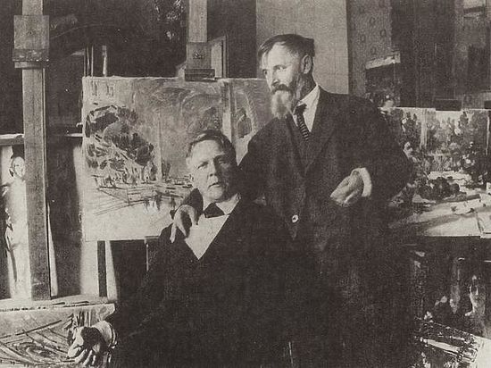 Ф.И.Шаляпин у К.А.Коровина