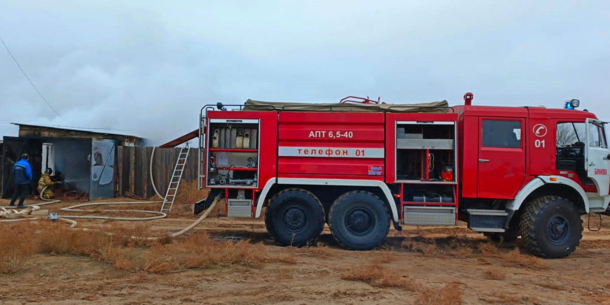 волгоспас пожар в селе Барановка