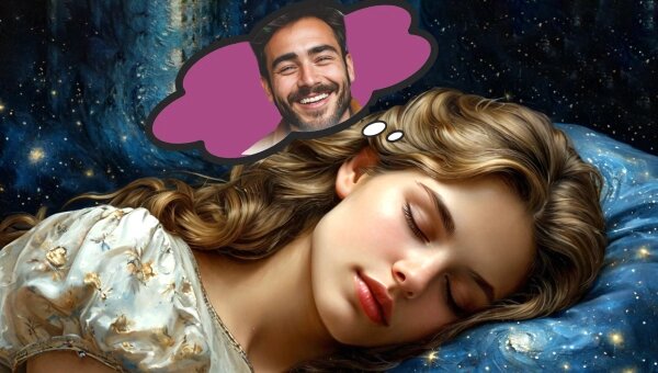 Что означает сон, в котором есть бывший парень: толкования и объяснения. Коллаж © Life.ru. Фото © «Шедеврум»