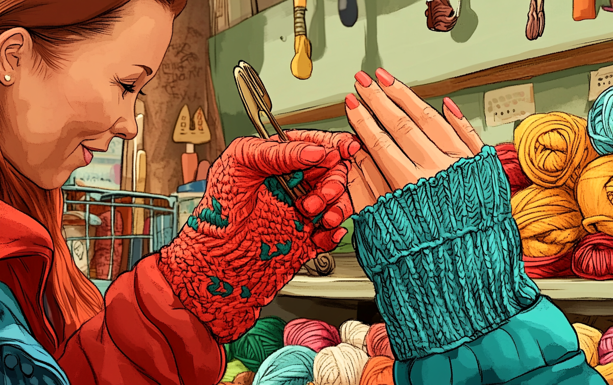    kak-svyazat-stilnye-varezki-kryuchkom Ленивое Вязание