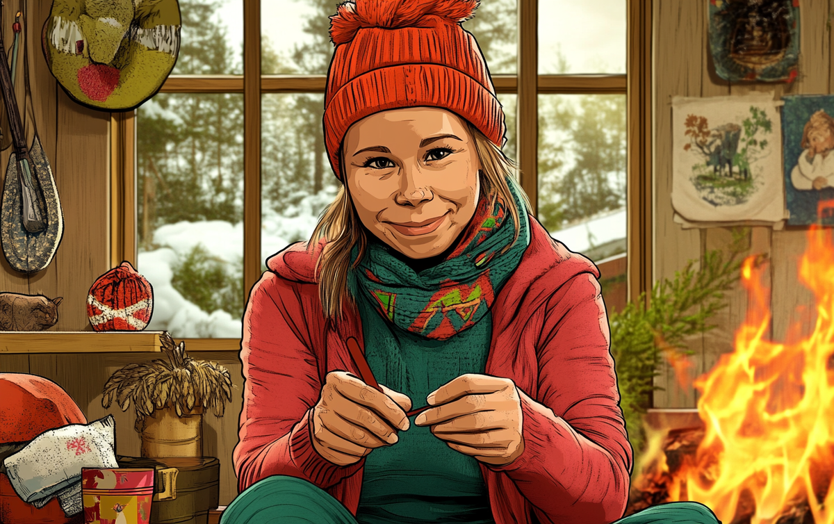    kak-svyazat-shapku-bini-spitsami-dlya-zimy Ленивое Вязание