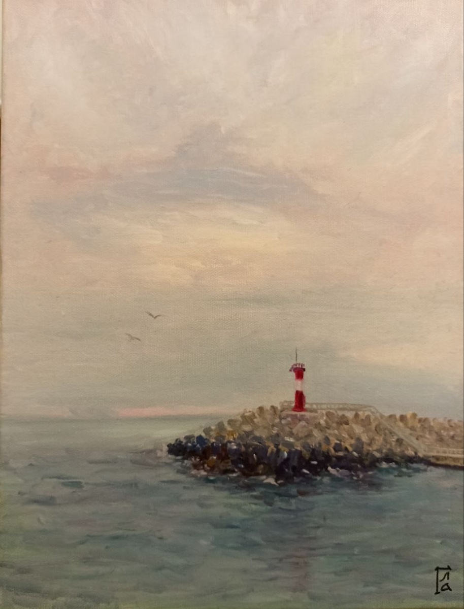 Написанная автором картина