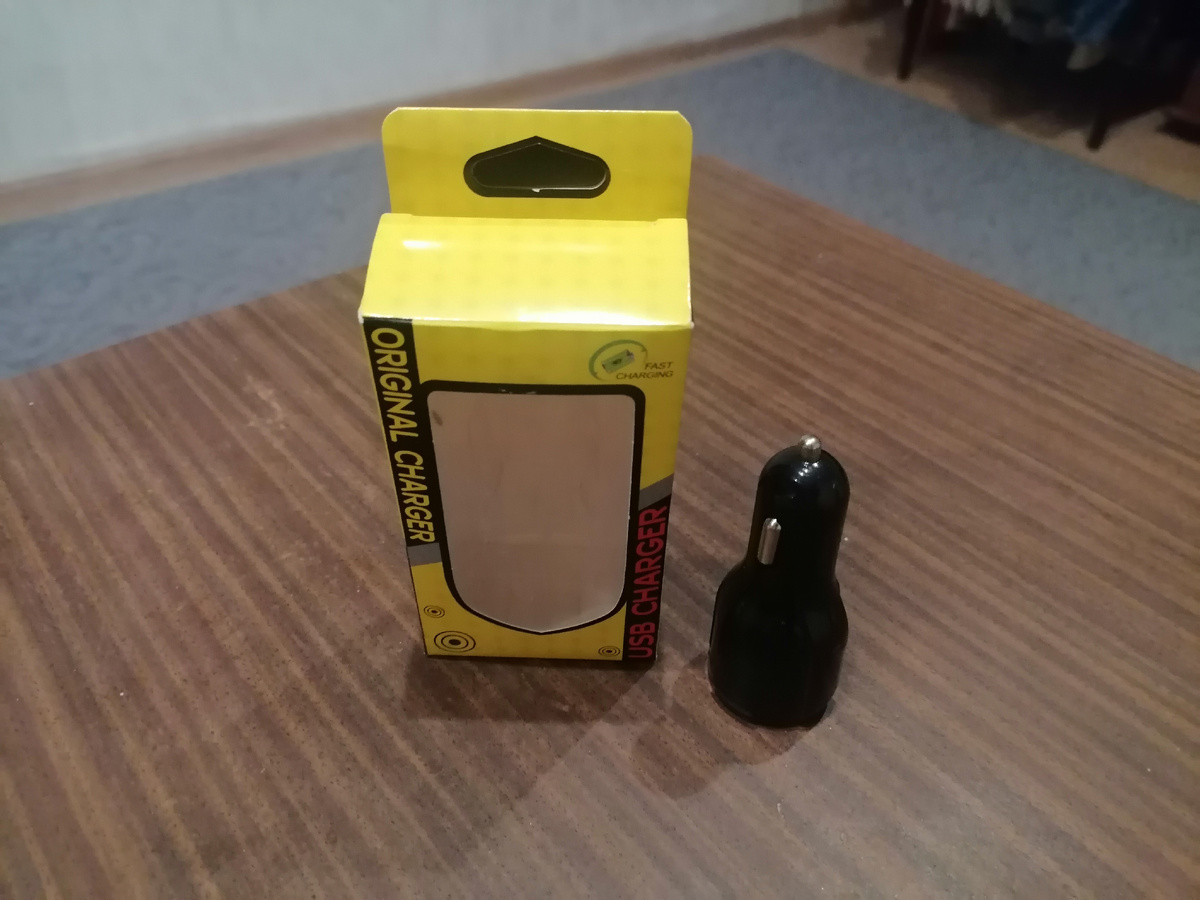 ЗУ для телефона в прикуриватель