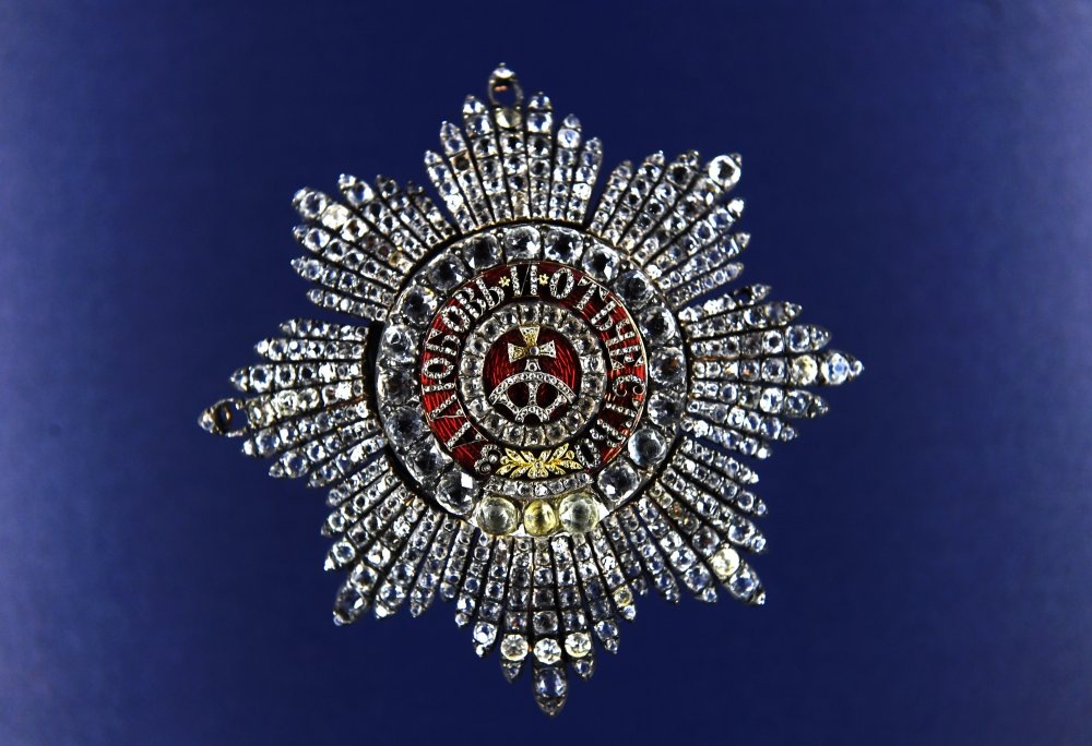    Звезда ордена Святой великомученицы Екатерины. / Фото: РИА Новости/Кирилл Каллиников