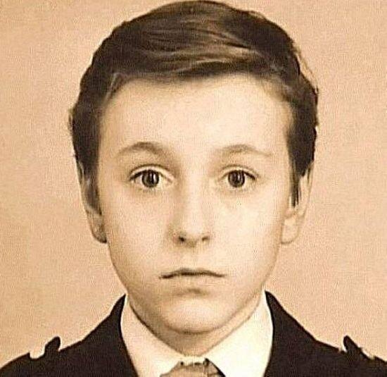 В школьные годы. Фото из архива "7 секретов"