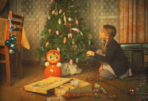 Советский Новый год, изображение с просторов интернета для примера