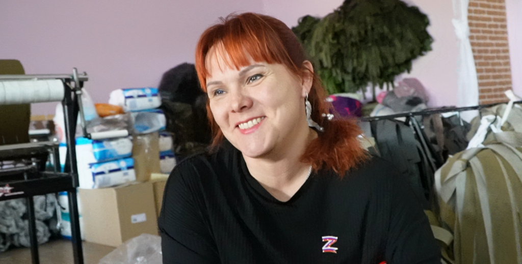    Руководитель волонтерской группы «Вместе все получится» Анастасия Самедова. Фото Сергея Курбана. Олег Размоскин