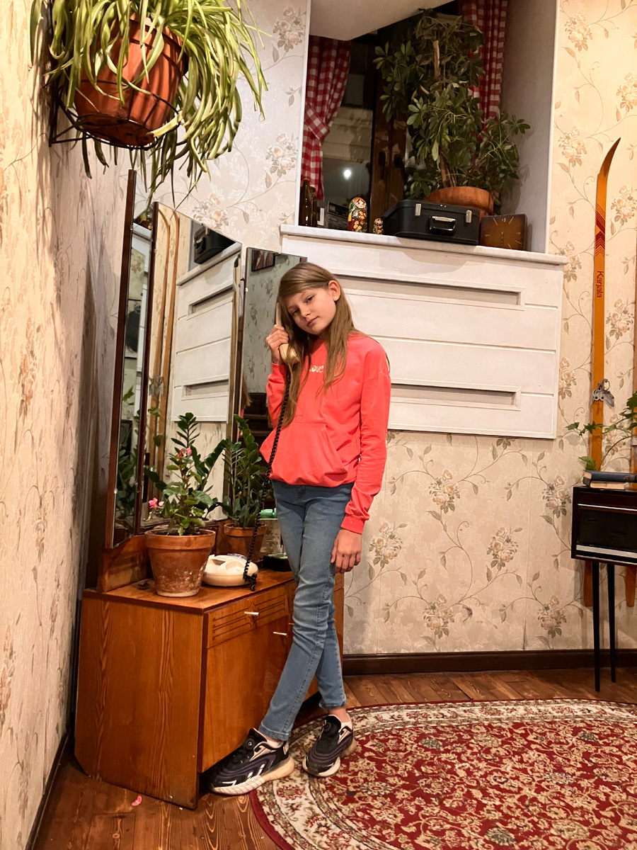 У кого было?