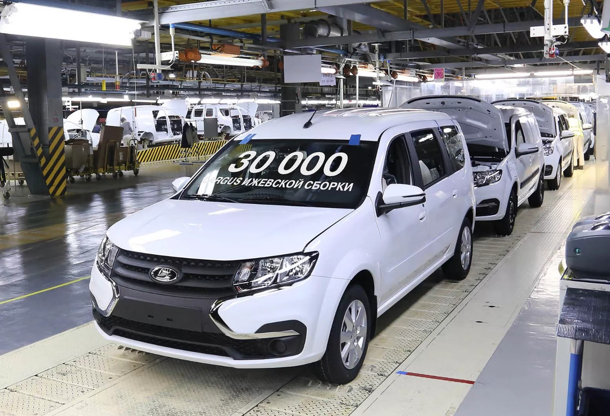 Сборка Lada Largus в Ижевске