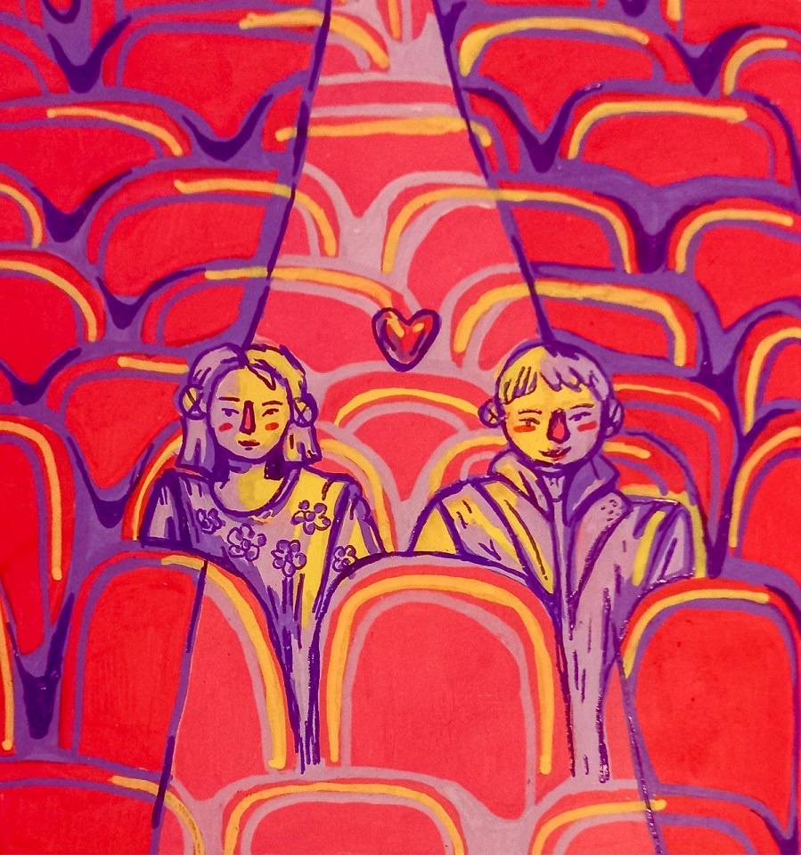 Автор рисунка и обложки для названной выше книги: vk.com/leverri А книга построена на основании кинотерапии.