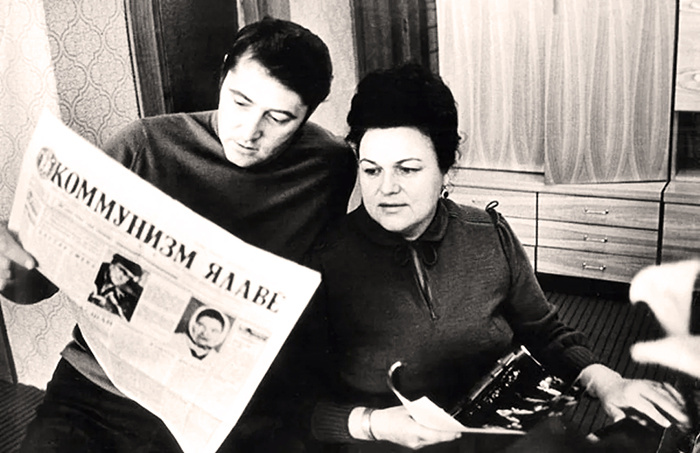 Людмила Зыкина и Виктор Гридин