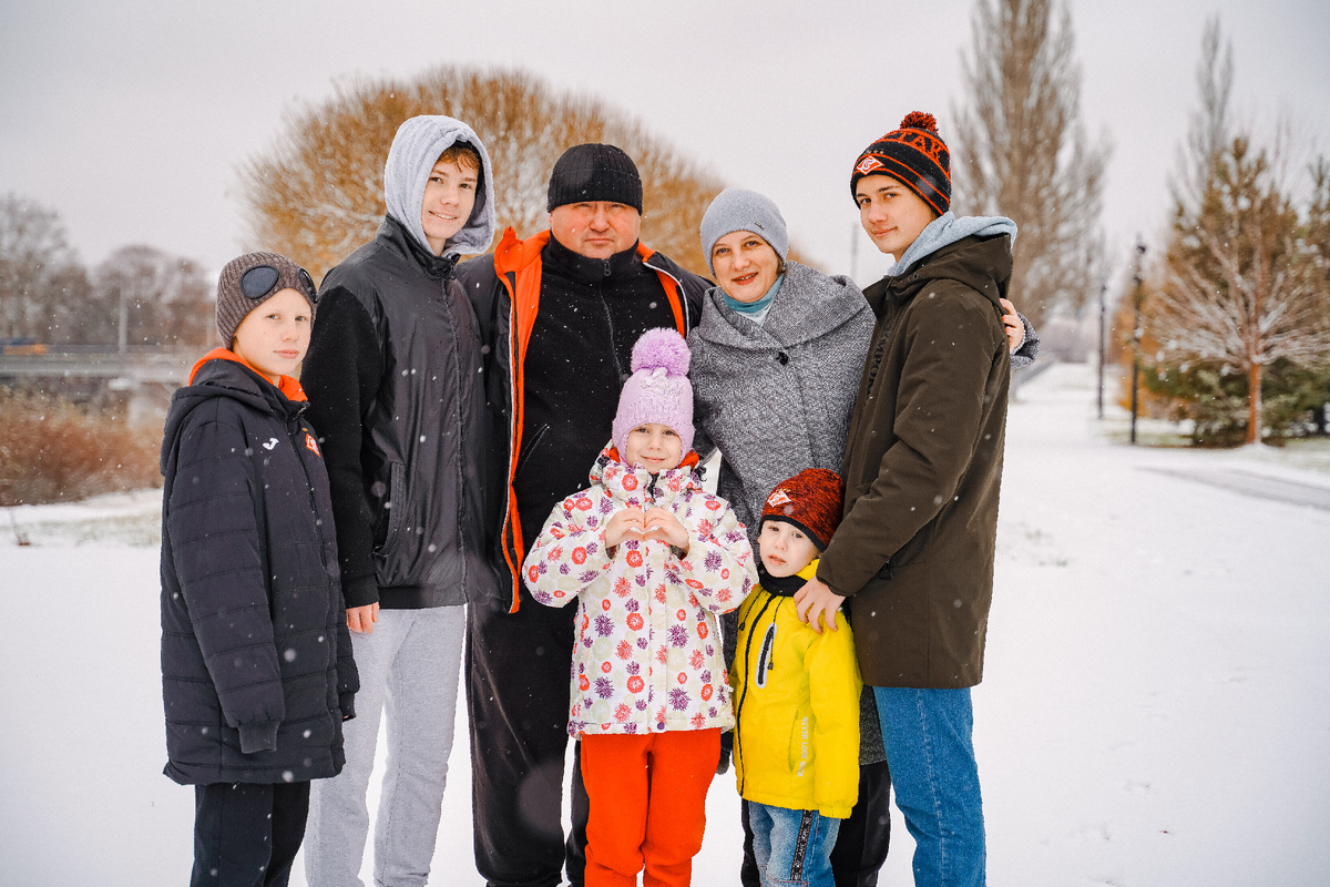 Семья Корнишевых 