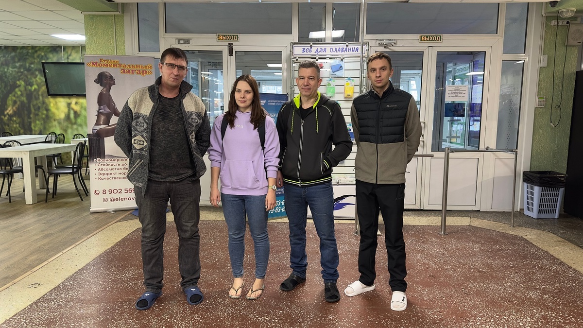 На фото: Сергей Галак, Дарья Смирнова, Виталий Попов, Андрей Аврамишин