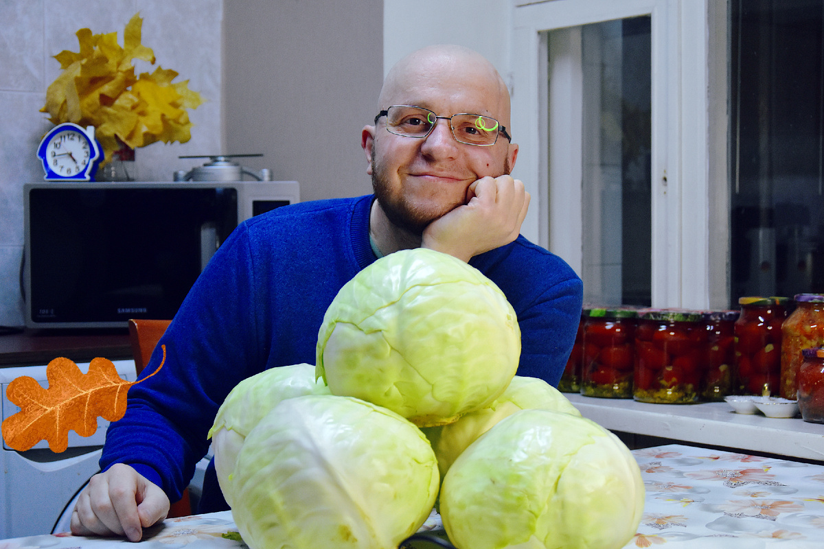 Рома и капуста 😁