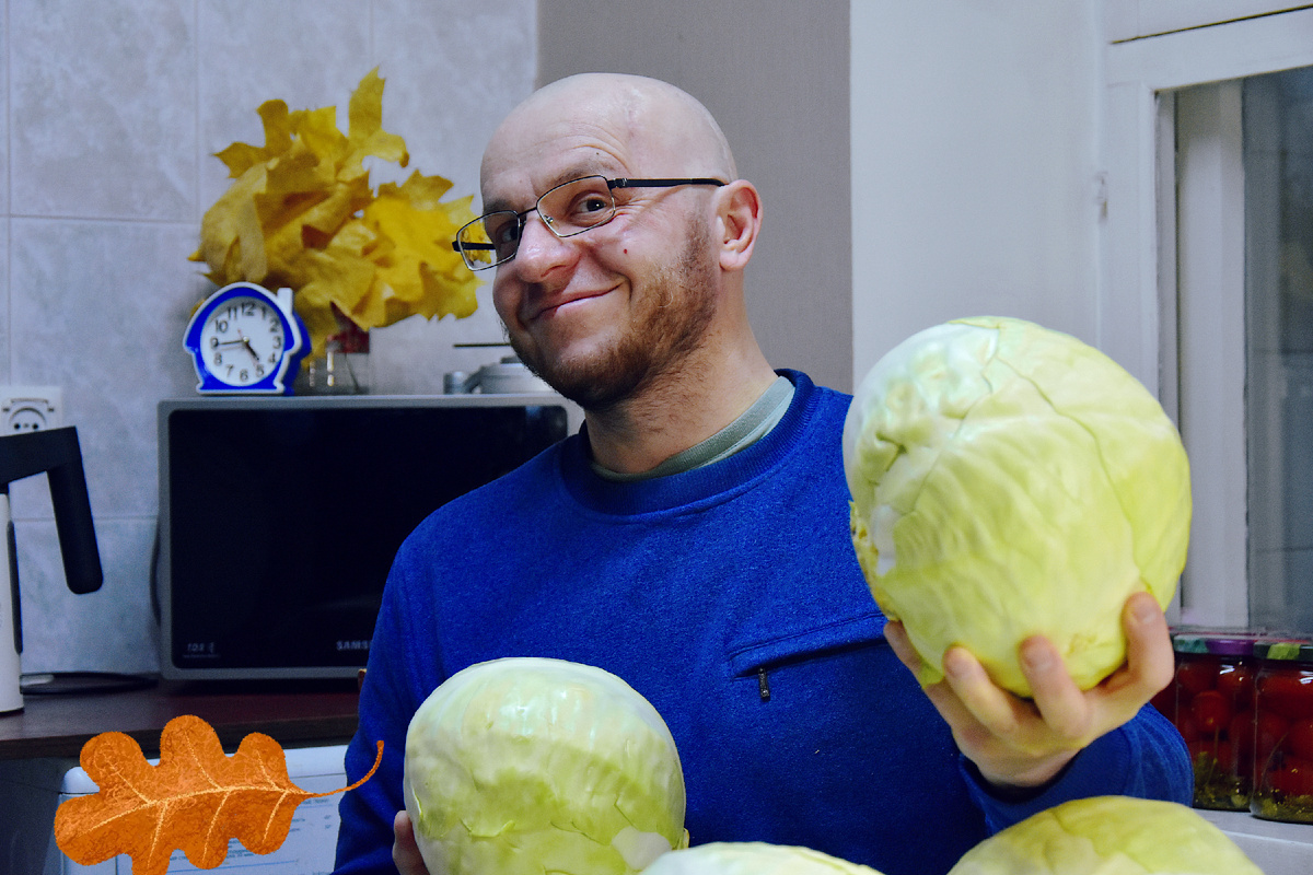 Рома и капуста 2 😁