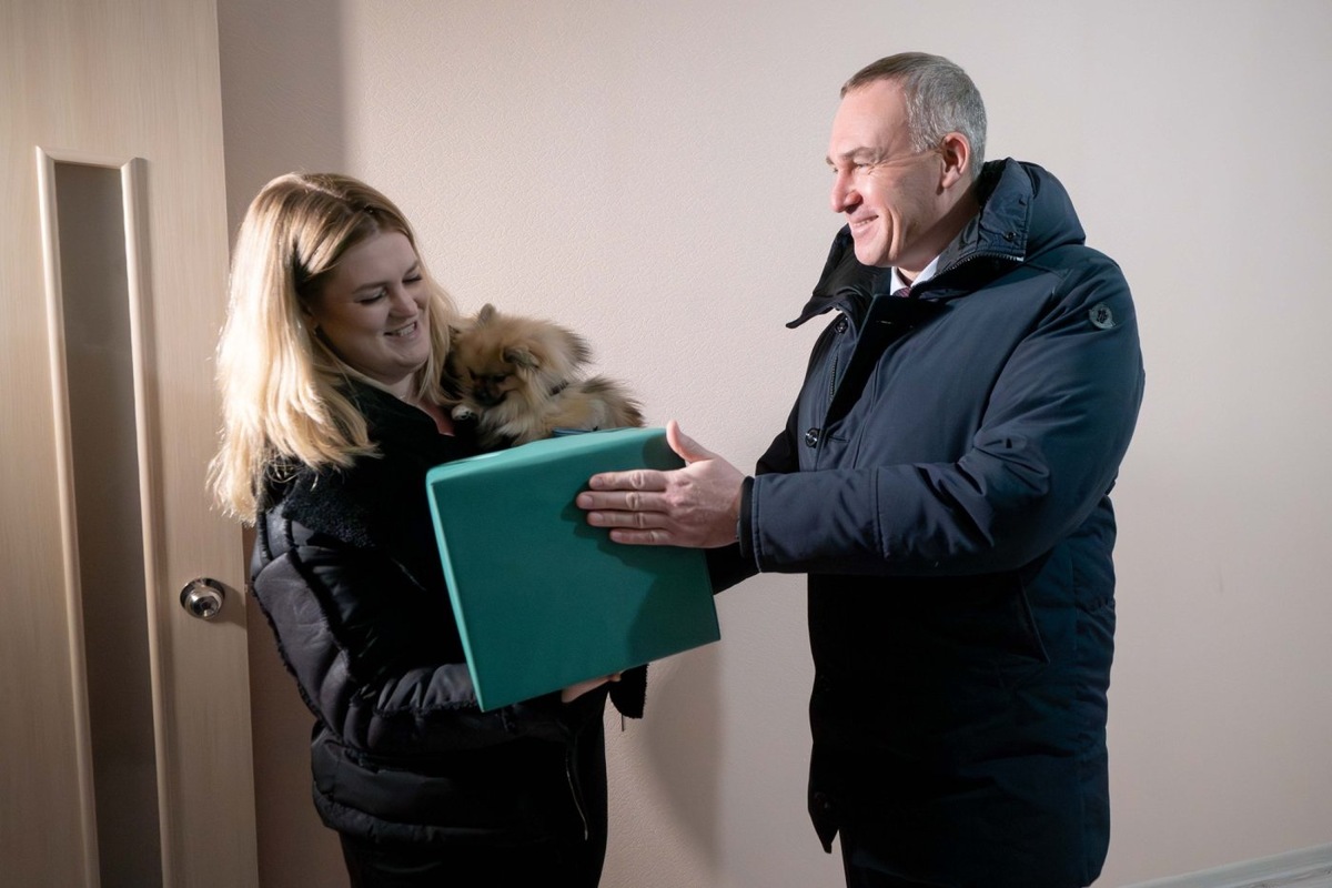    Добро пожаловать в новую квартиру