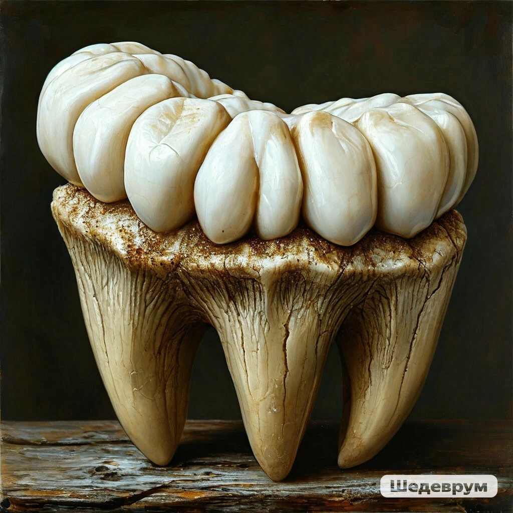 Зуб мудрости в представлении искусственного интеллекта