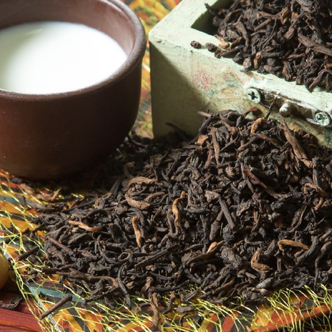 Молочный Пуэр (Провинция Юньнань; Denfu Tea Factory) Nai You Pu Er