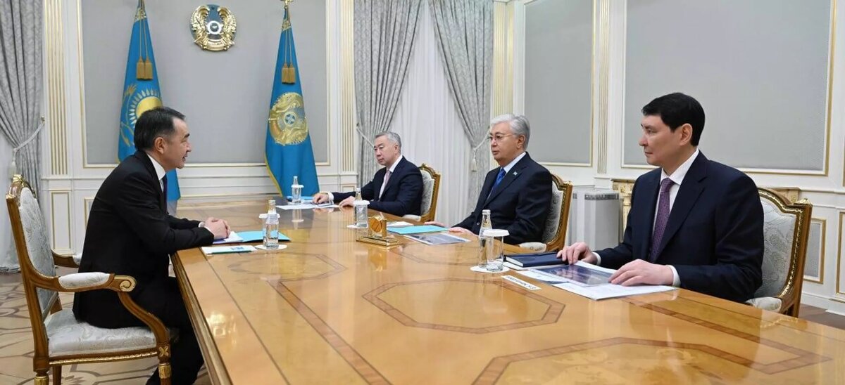 Встреча главы коллегии ЕЭК Сагинтаева с Токаевым
© Photo : Акорда