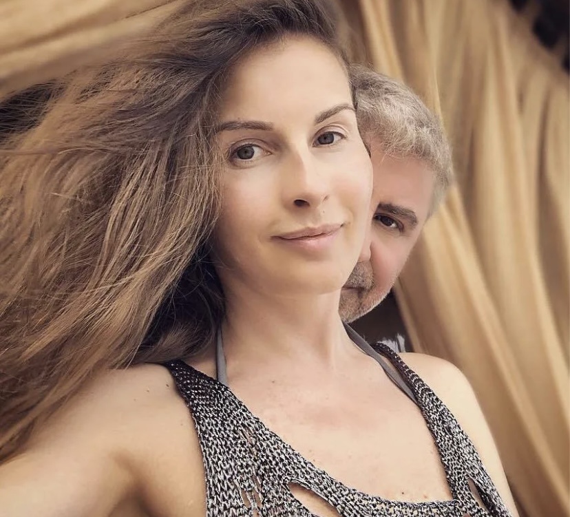 Сосо Павлиашвили с женой 