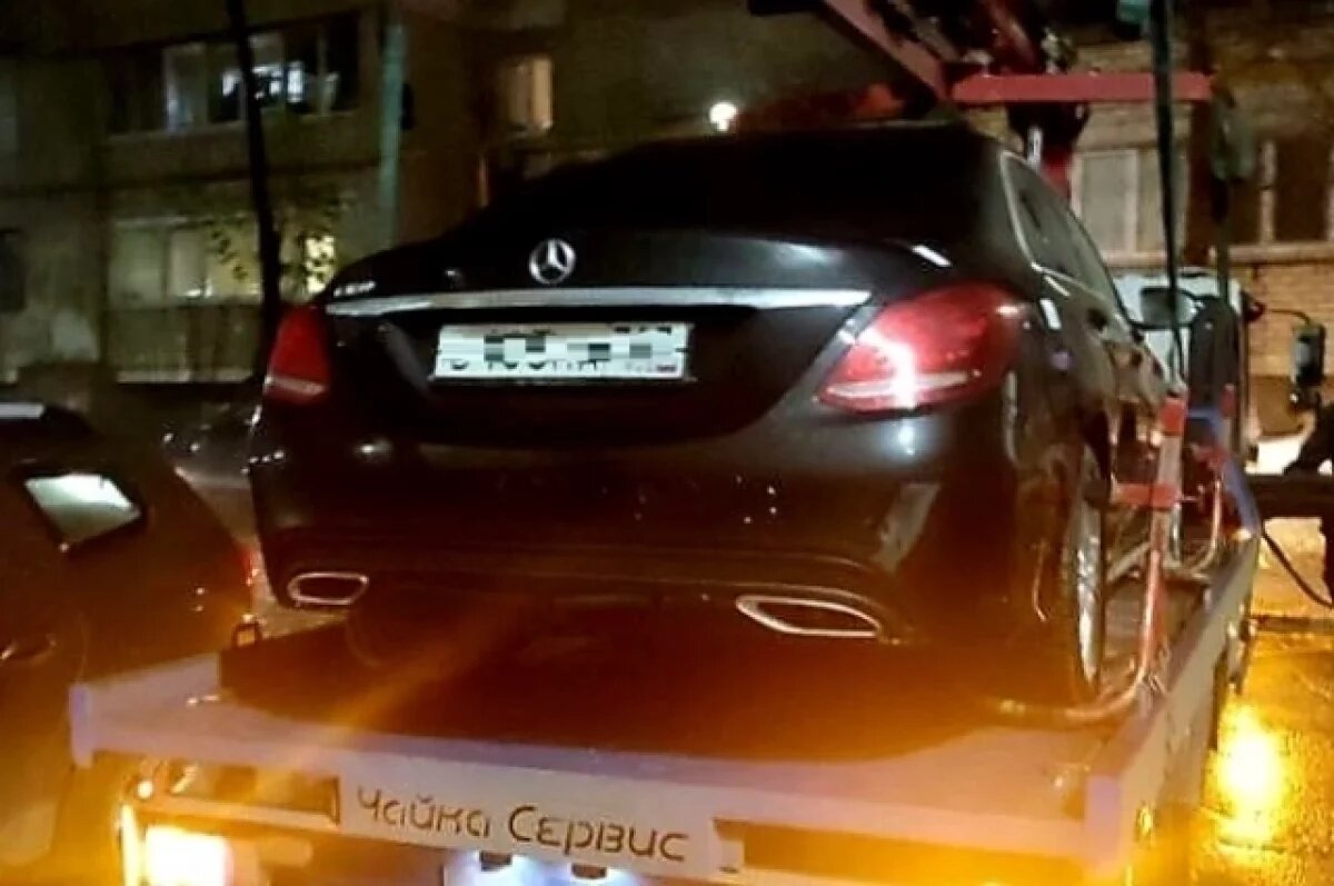    В Самарский области у мошенника изъяли купленный на деньги от афер Mercedes