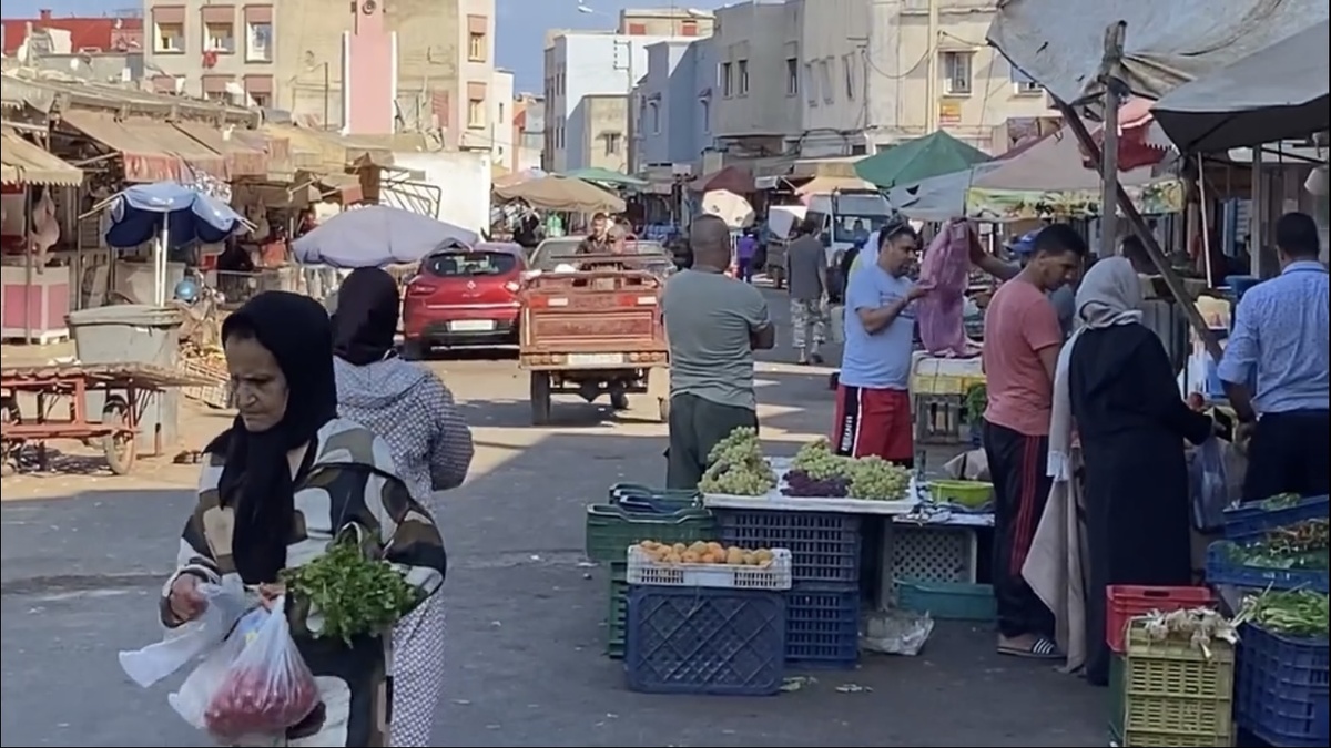 Рынок города Аль-Джадида, Марокко. Фото автора 