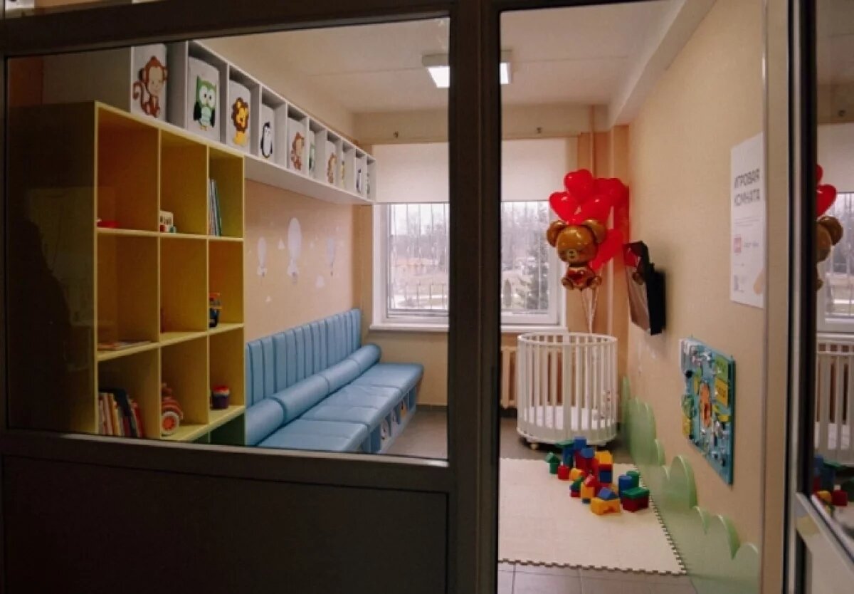    В тульской детской областной больнице открылись новые игровые комнаты