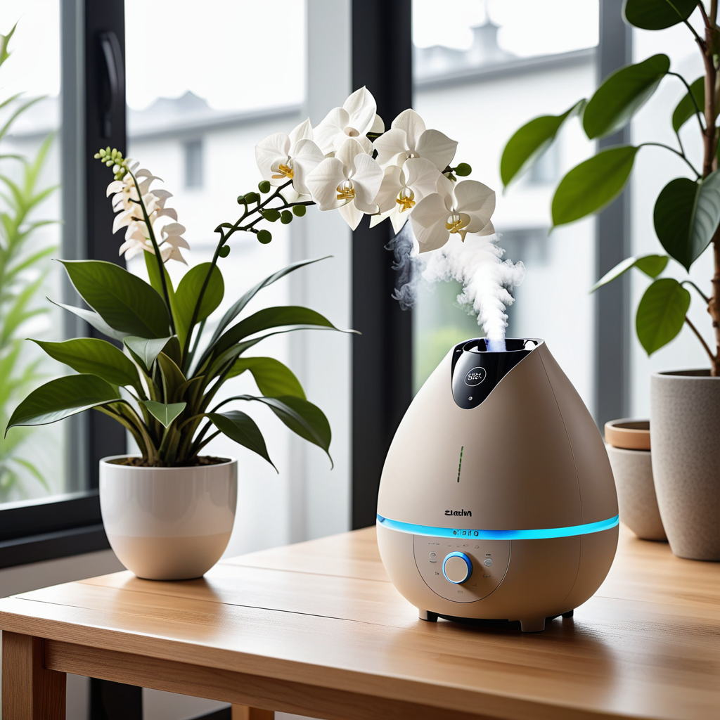 Увлажнители воздуха и орхидеи