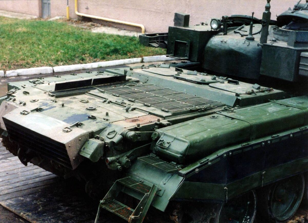 Кормовая часть БМТ-72