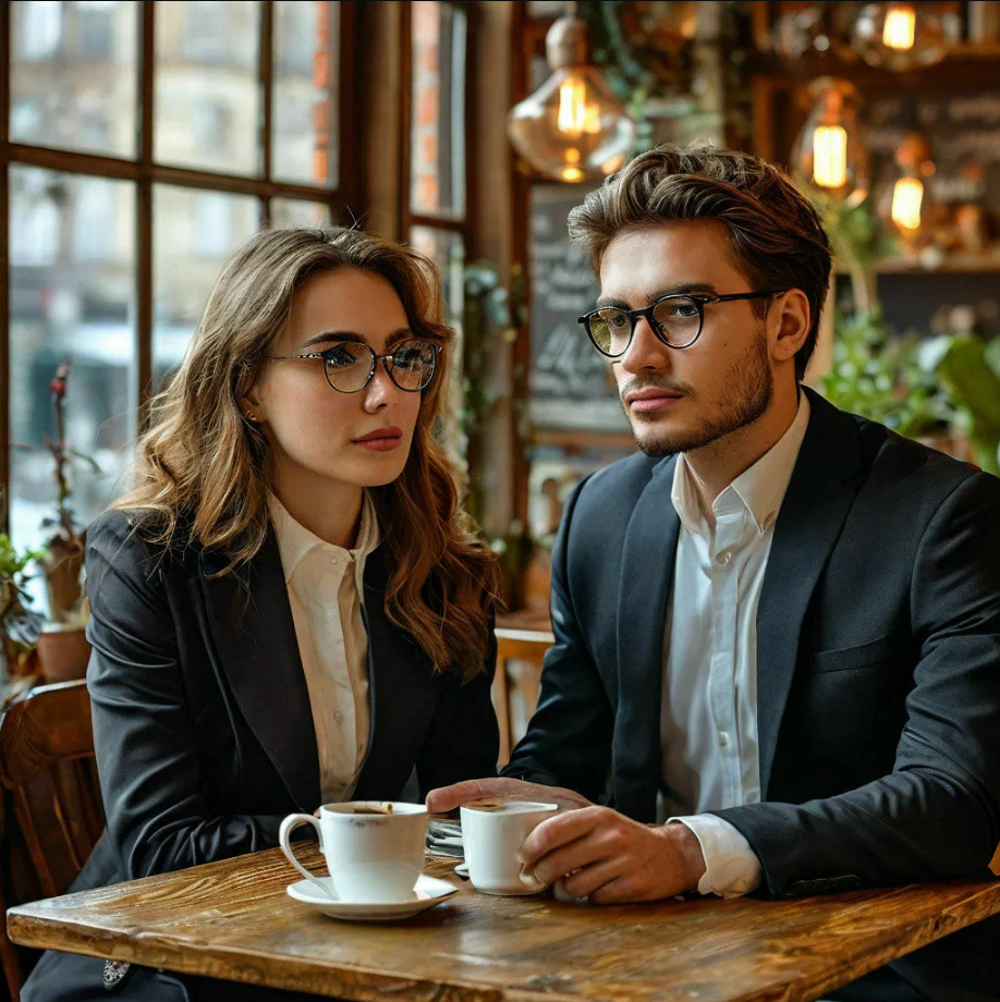 Они случайно встретились после 20 лет окончания школы... 