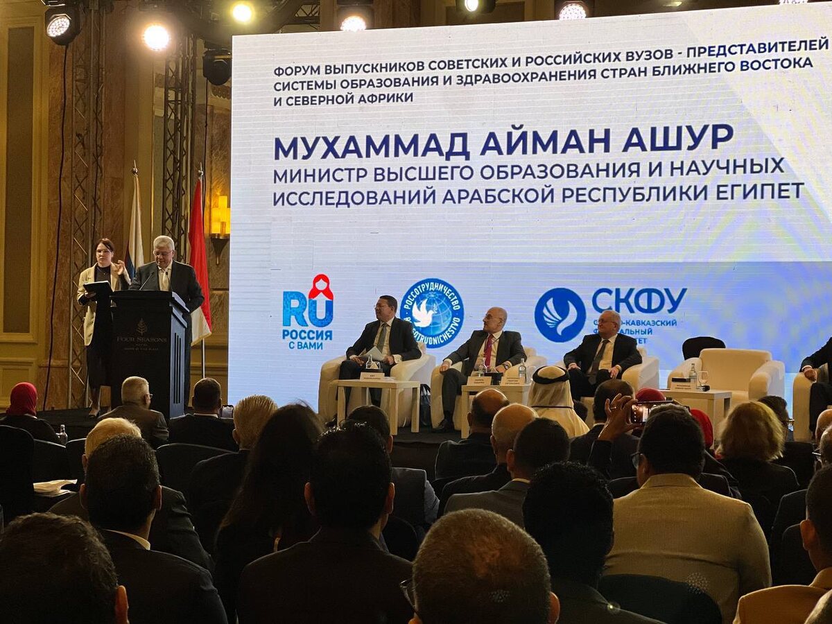 Форум прошел в Египте.  Фото: Фото предоставлено пресс-службой СКФУ