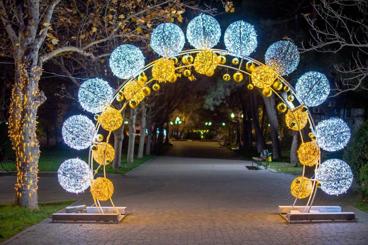 Новогодняя арка