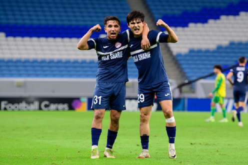 Футболисты "Равшана". Фото с сайта the-afc